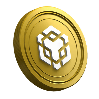 BNB von Binance auf der Einstiegsseite für neue Trader